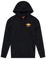 Troy Lee Designs PULLOVER HOODIE CARB BLACK FRONT