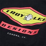 Troy Lee Designs PULLOVER HOODIE CARB BLACK PRINT FOCUSED