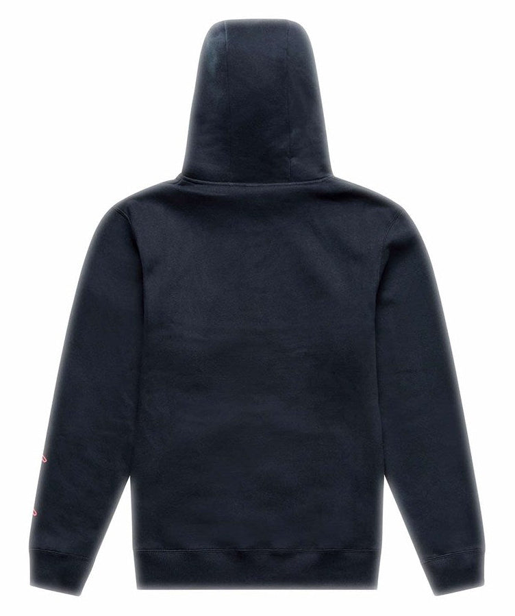 Troy Lee Designs Pullover Hoodie Badge Black / Grey BACK