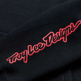 Troy Lee Designs Pullover Hoodie Badge Black / Grey DETAILS
