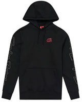 Troy Lee Designs PULLOVER HOODIE BRANDED BLACK FRONT