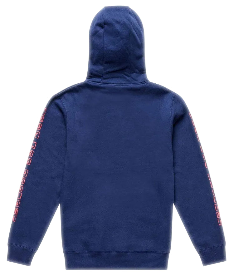 Troy Lee Designs Pullover Hoodie Happy Dayz Navy BACK
