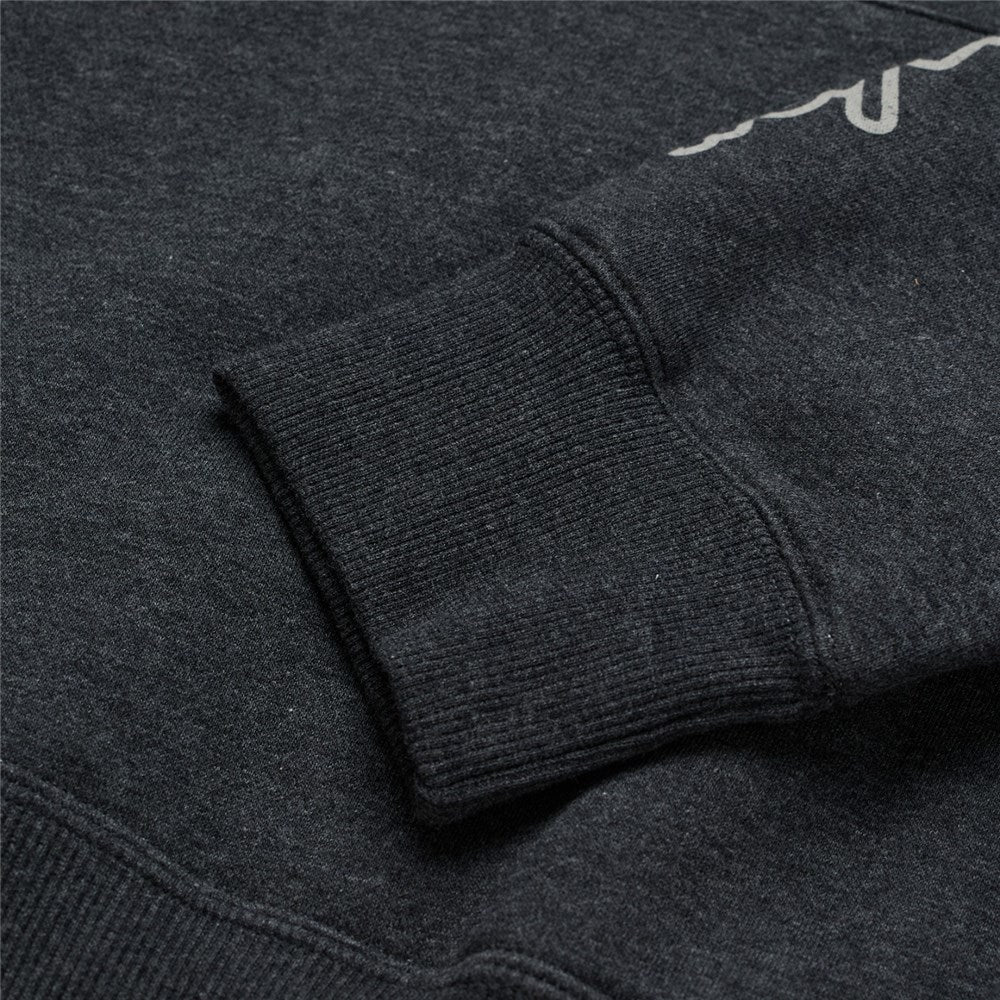 Troy Lee Designs PULLOVER HOODIE STAMP GRAY HEATHER SLEEVE