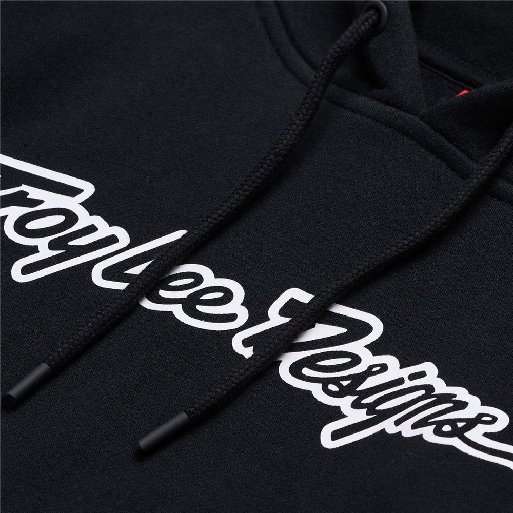Troy Lee Designs PULLOVER HOODIE SIGNATURE BLACK DETAILS