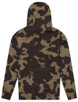Troy Lee Designs PULLOVER HOODIE SIGNATURE OLIVE CAMO BACK