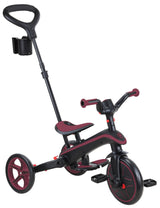 Globber Explorer Trike 4-in-1 Foldable - Burgundy