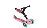 Globber Go Up Active Lights 360 - Pastel/Deep Pink