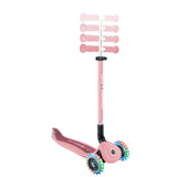 Globber Go Up Active Lights 360 - Pastel/Deep Pink