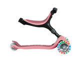 Globber Go Up Active Lights 360 - Pastel/Deep Pink