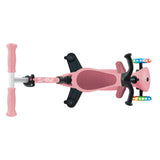 Globber Go Up Active Lights 360 - Pastel/Deep Pink