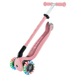 Globber Go Up Active Lights 360 - Pastel/Deep Pink