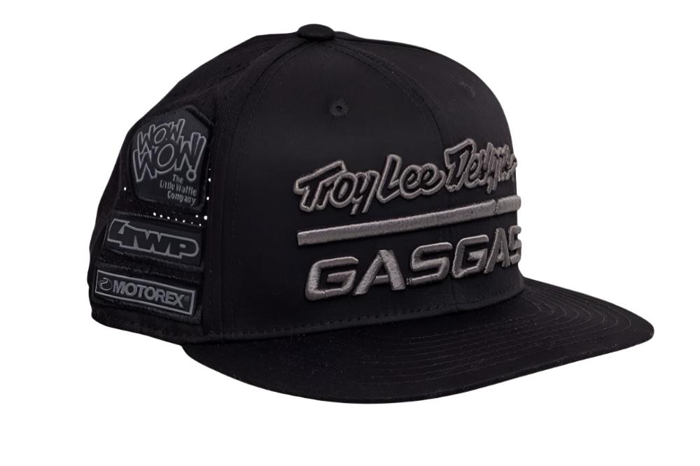 TROY LEE DESIGNS 24 GASGAS TEAM HAT - BLACK – Crooze