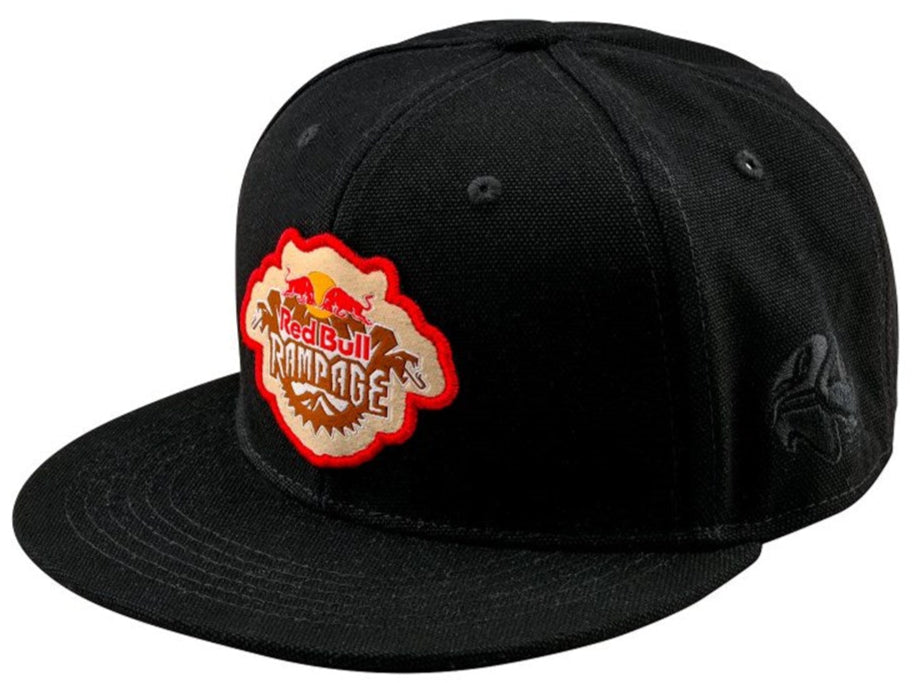 TLD 24 Red Bull Rampage Mind Melt Black Snapback Hat OSFA