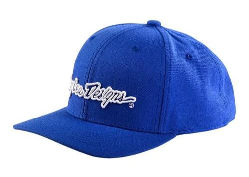 TLD 24.1 SIGNATURE HAT - BLUE / WHITE SIDE FRONT
