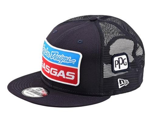 TROY LEE DESIGNS GASGAS TEAM HAT NAVY (NEWERA)