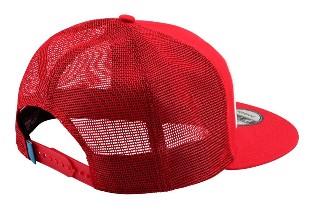 TROY LEE DESIGNS GASGAS TEAM STOCK HAT - RED (NEWERA)