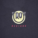 Troy Lee Designs Womens Short Sleeve Tee Happy Dayz Carbon DETAILS