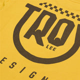 Troy Lee Designs WOMENS SHORT SLEEVE TEE SMILEY GOLDEN PRINT FOCUSED