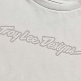 Troy Lee Designs Wmns Short Sleeve Tee Signature Pumice DETAILS