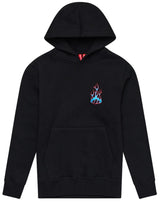 Troy Lee Designs YOUTH PULLOVER TORCHED BLACK FRONT