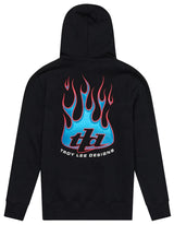 Troy Lee Designs YOUTH PULLOVER TORCHED BLACK BACK