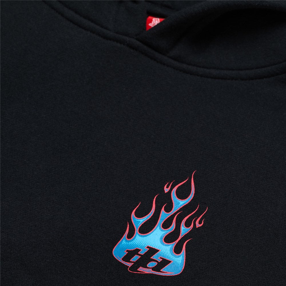 Troy Lee Designs YOUTH PULLOVER TORCHED BLACK PRINT FOCUSED