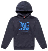 Troy Lee Designs Youth Pullover Hoodie Handlebar Carbon FRONT