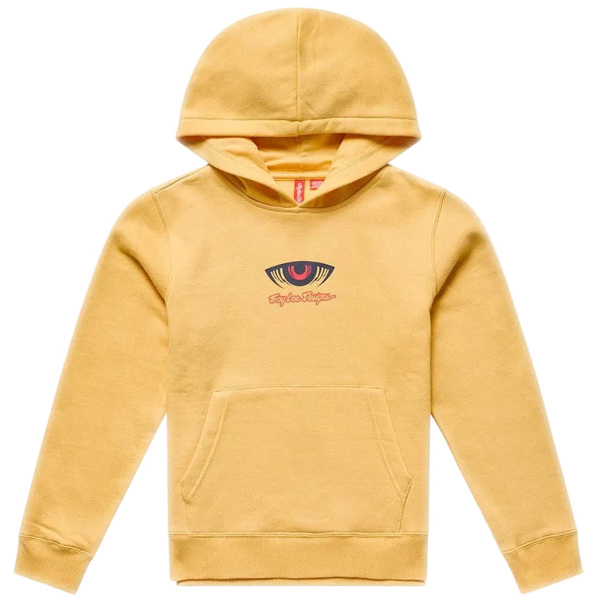 Troy Lee Designs Youth Pullover Hoodie Cyborg Bleached Melon FRONT