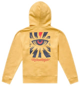 Troy Lee Designs Youth Pullover Hoodie Cyborg Bleached Melon BACK