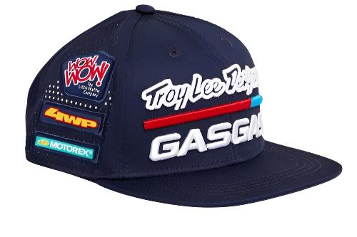 TROY LEE DESIGNS 24 GASGAS Youth TEAM HAT - NAVY