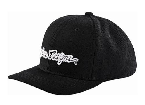 TLD 24.1 SIGNATURE CURVE HAT - BLACK / WHITE SIDE FRONT