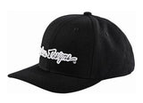 TLD 24.1 SIGNATURE CURVE HAT - BLACK / WHITE SIDE FRONT
