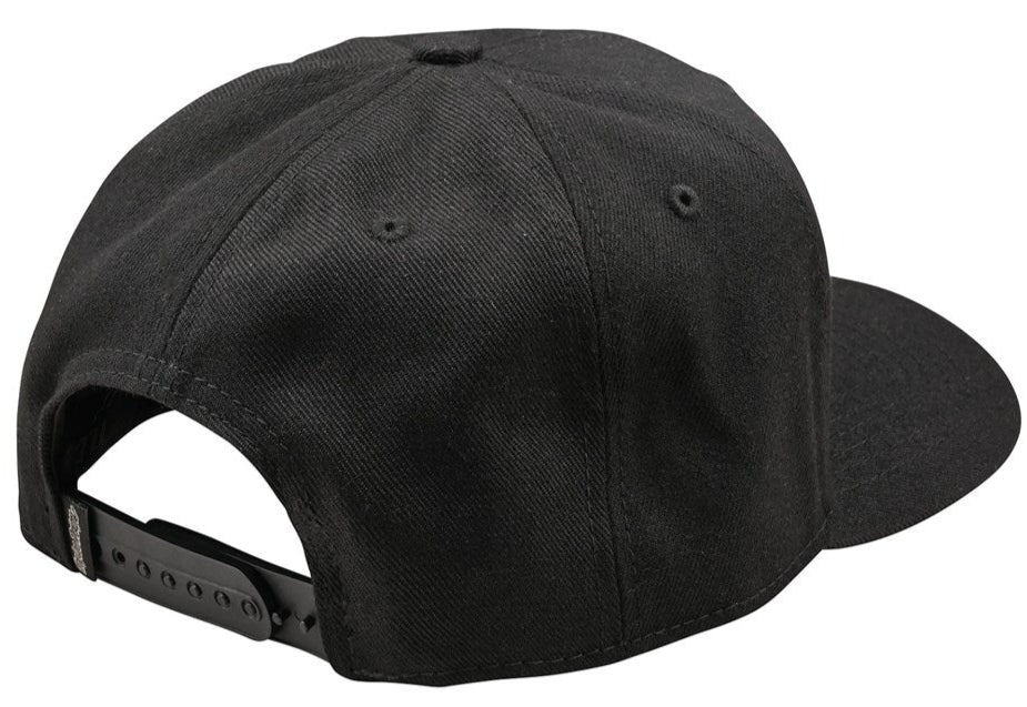 Troy Lee Designs CURVED SNAPBACK HAT BADGE BLACK