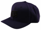 Troy Lee Designs Curved Snap Hat Badge Indigo