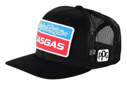 TROY LEE DESIGNS GASGAS CURVED HAT - BLACK