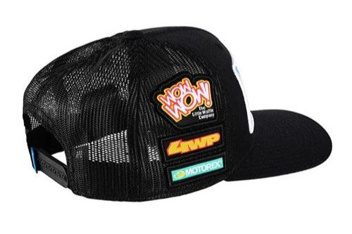 TROY LEE DESIGNS GASGAS CURVED HAT - BLACK
