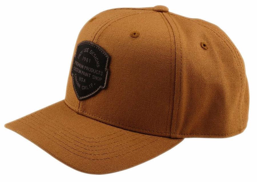 Troy Lee Designs Curved Snap Hat Imprint Sienna