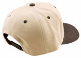 Troy Lee Designs Curved Snap Hat Imprint Pumice / Black