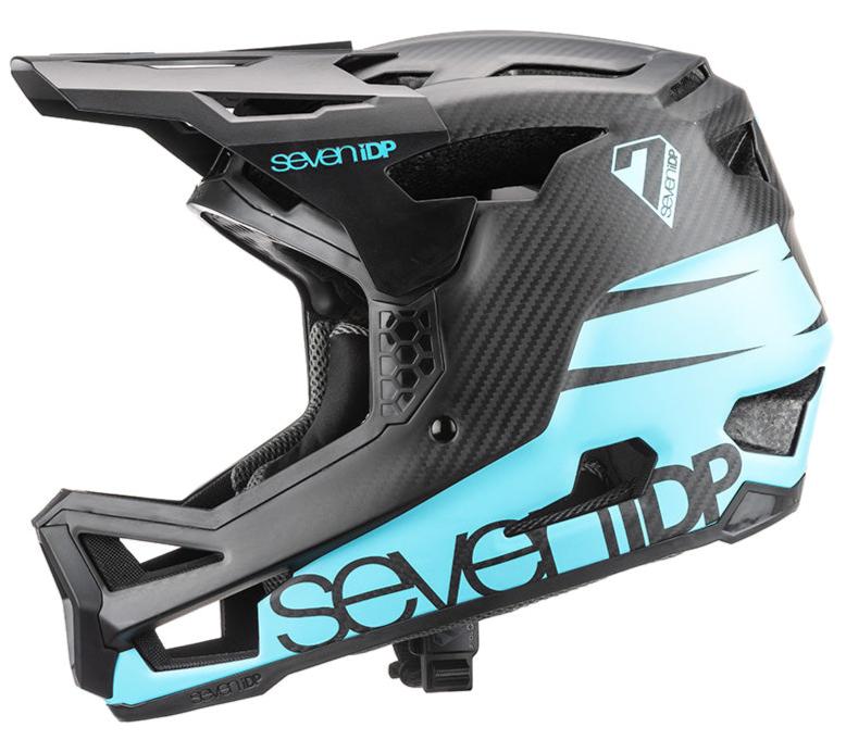 7IDP PROJECT 23 CARBON HELMET - MATT ICE BLUE/BLACK