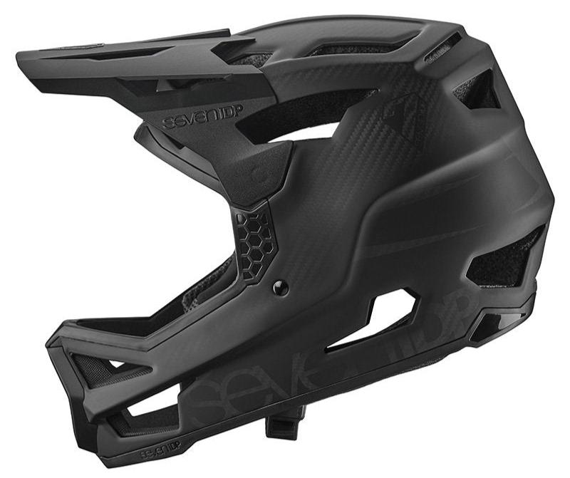7IDP PROJECT 23 CARBON HELMET - BLACK/RAW CARBON