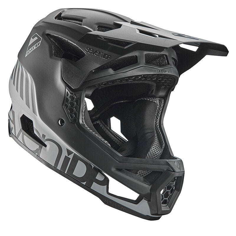 7IDP PROJECT 23 FIBERGLASS HELMET - GRAPHITE/BLACK