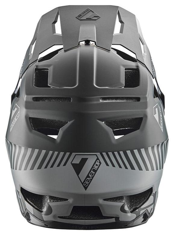 7IDP PROJECT 23 FIBERGLASS HELMET - GRAPHITE/BLACK