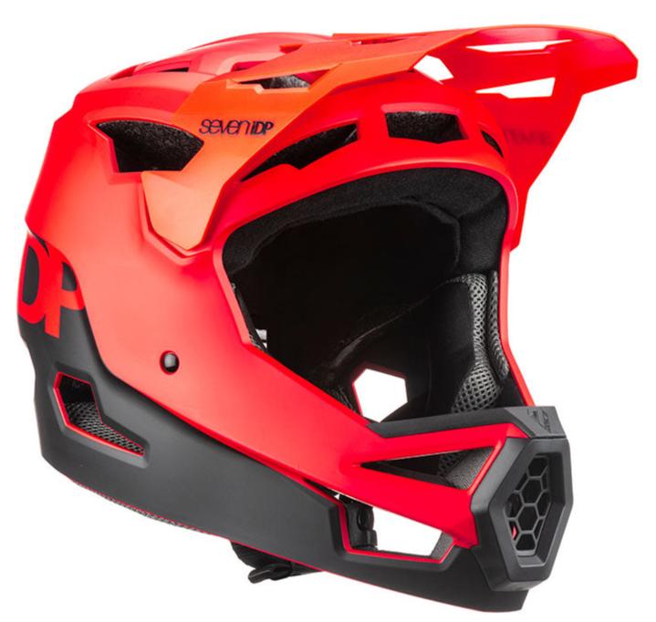 7IDP PROJECT 23 ABS HELMET - MATT THRUSTER RED/BLACK
