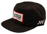 Troy Lee Designs Unstructured Snap Hat Winners Circle Black