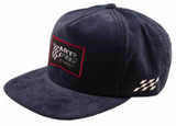 Troy Lee Designs Unstructured Snap Hat Winners Circle Corduroy Indigo
