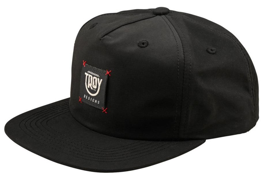 Troy Lee Designs UNSTRUCTURED SNAPBACK SMILEY BLACK