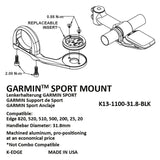 K-Edge Sport Mount For Garmin