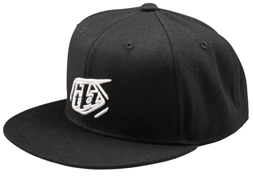 Troy Lee Designs FLAT BILL SNAPBACK BADGE BLACK