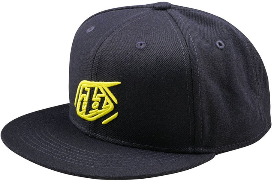 Troy Lee Designs FLAT BILL SNAPBACK BADGE NAVY