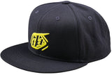 Troy Lee Designs FLAT BILL SNAPBACK BADGE NAVY